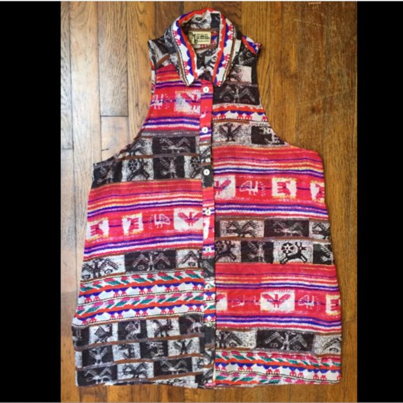 Show Me Your Mumu Sleeveless Print Button Up Tunic - Picture 2 of 6